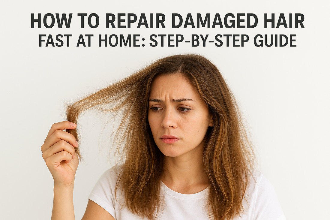 How to Repair Damaged Hair Fast at Home: Step-by-Step Guide