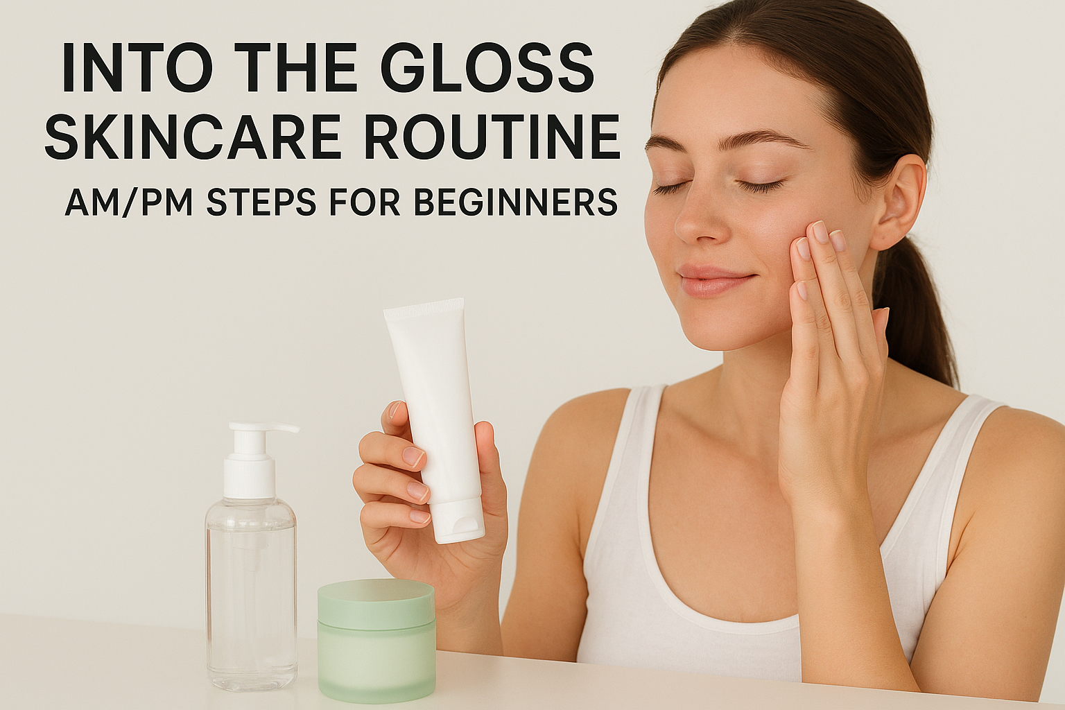 Into The Gloss Skincare Routine: AM/PM Steps For Beginners