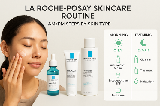 La Roche-Posay Skincare Routine: AM/PM Steps By Skin Type