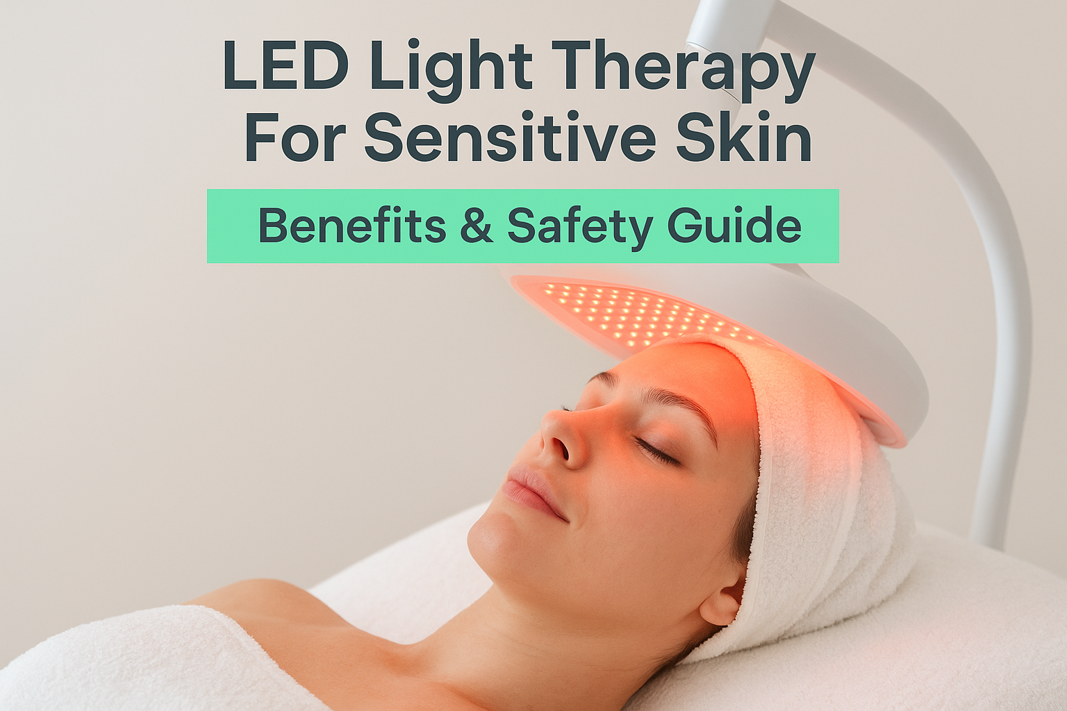 LED Light Therapy For Sensitive Skin: Benefits & Safety Guide