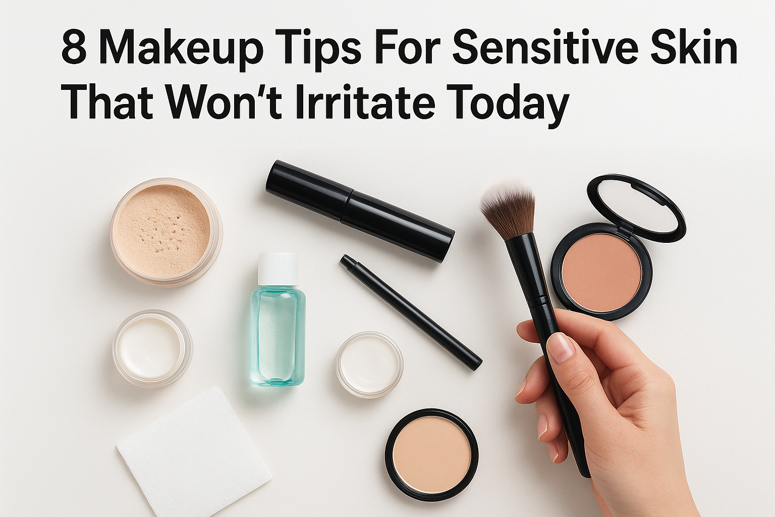 8 Makeup Tips For Sensitive Skin That Won’t Irritate Today