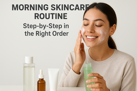 Morning Skincare Routine: Step-by-Step in the Right Order