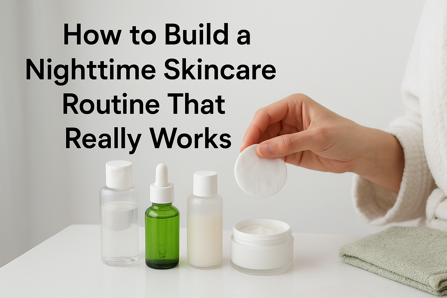 How to Build a Nighttime Skincare Routine That Really Works