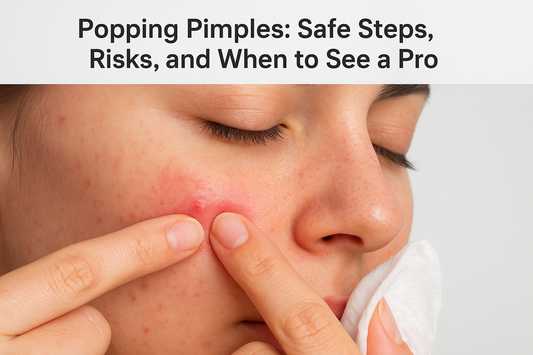 Popping Pimples: Safe Steps, Risks, and When to See a Pro