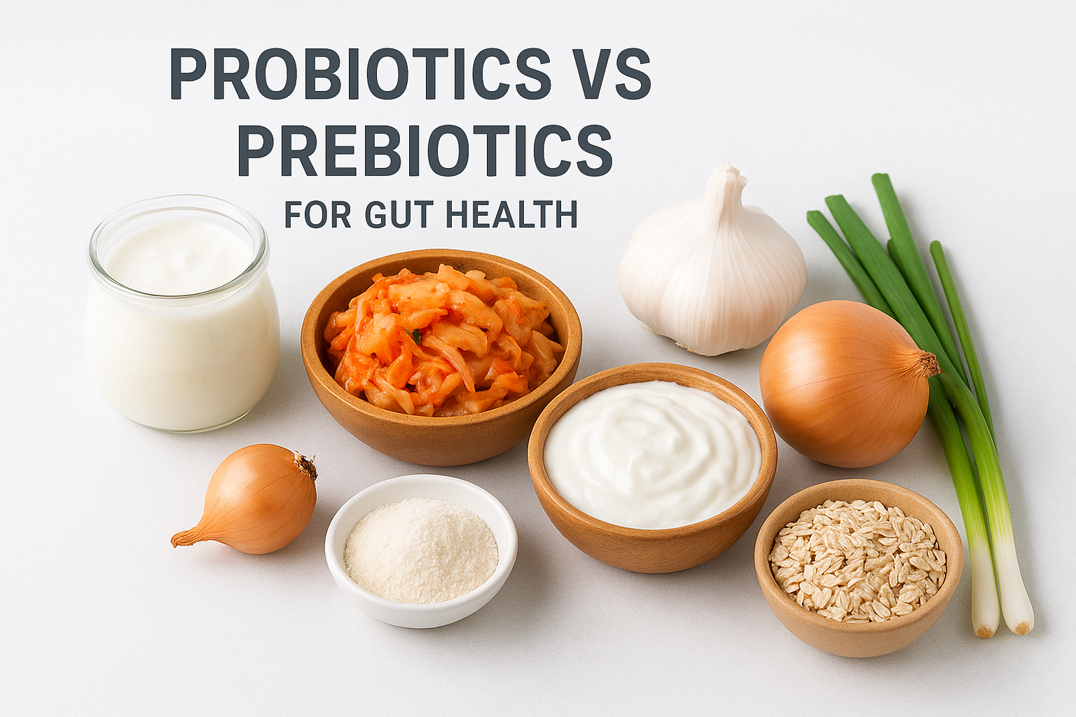 Probiotics Vs Prebiotics For Gut Health: Differences, Foods
