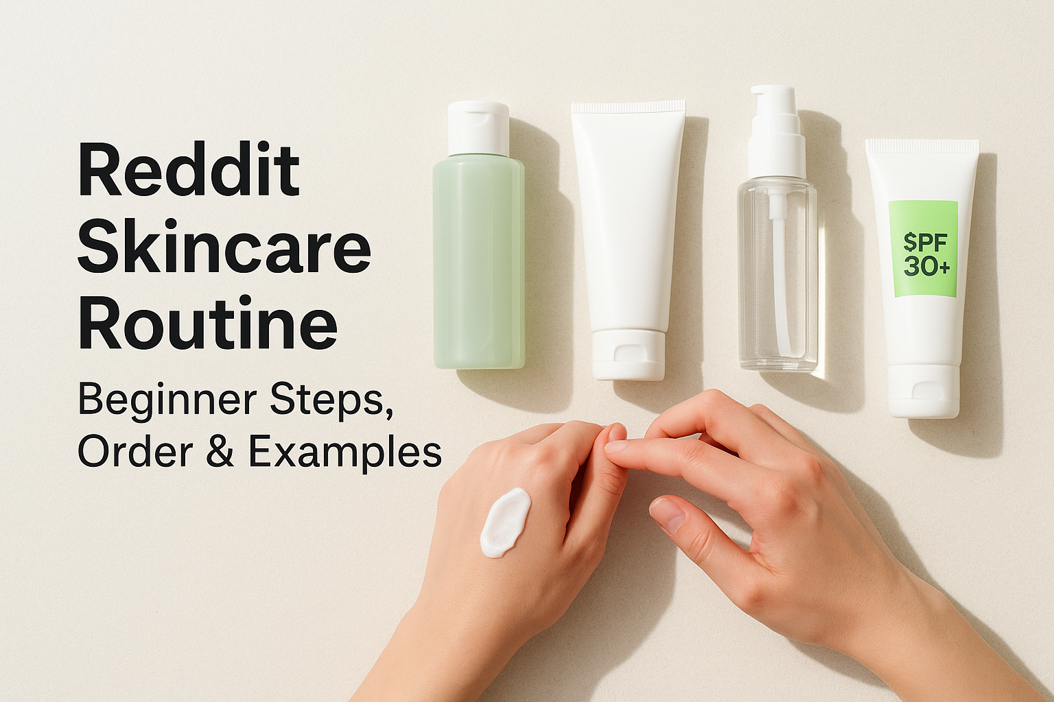 Reddit Skincare Routine: Beginner Steps, Order & Examples