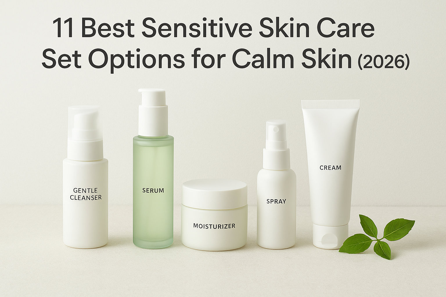 11 Best Sensitive Skin Care Set Options for Calm Skin (2026)