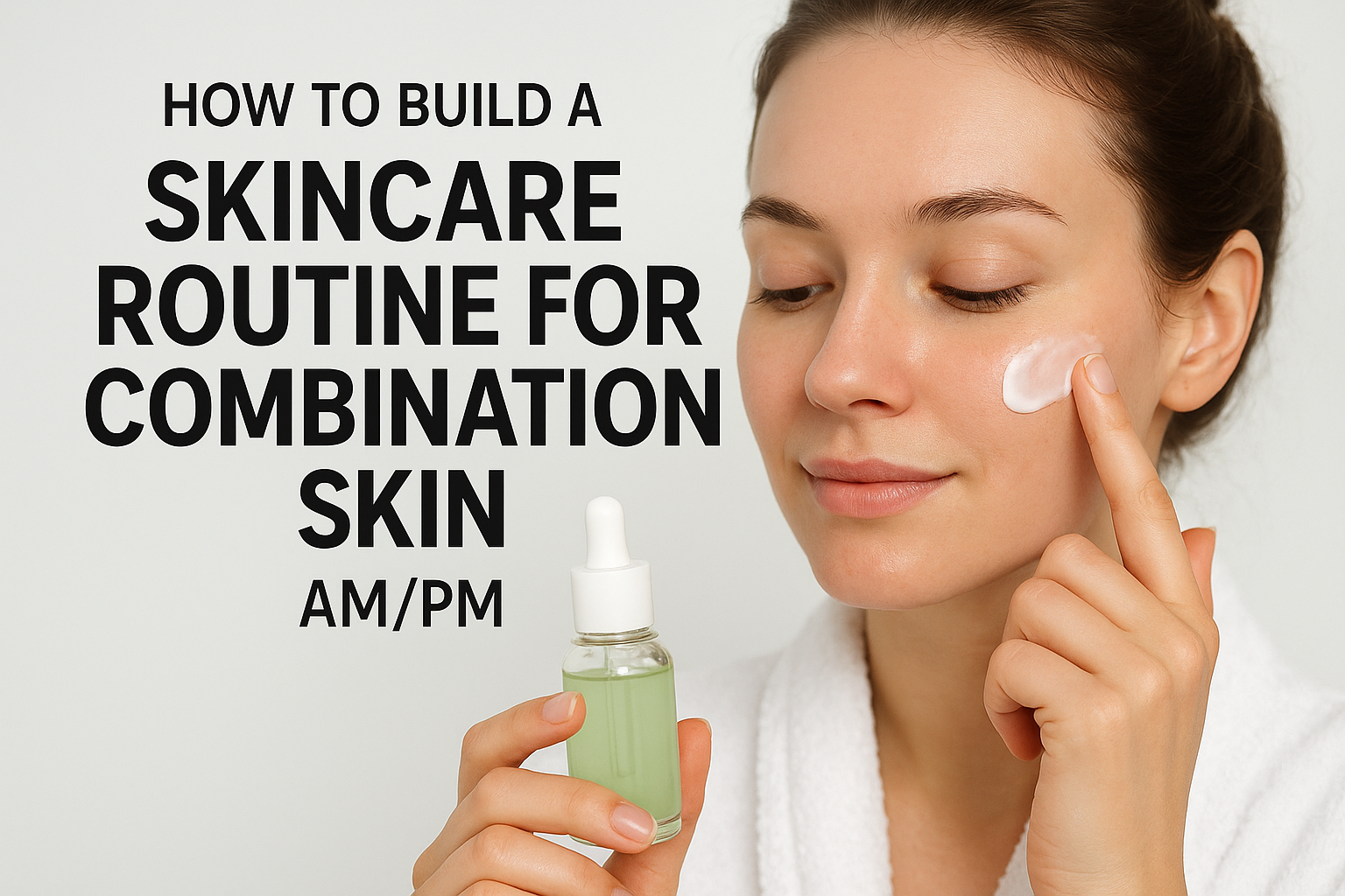 How To Build A Skincare Routine For Combination Skin (AM/PM)