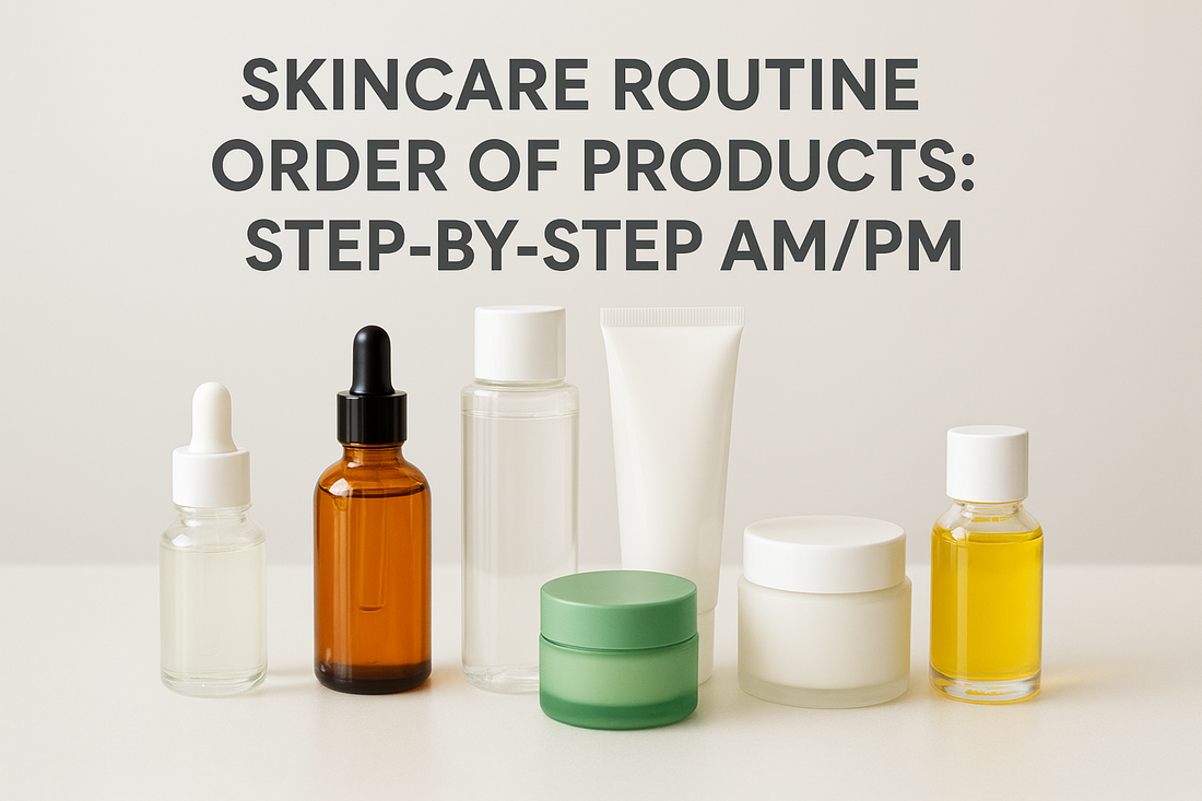 Skincare Routine Order of Products: Step-by-Step AM/PM