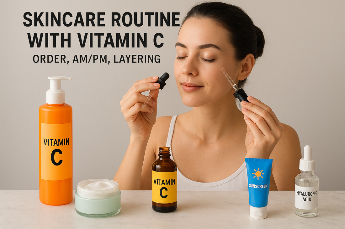 Skincare Routine With Vitamin C: Order, AM/PM, Layering