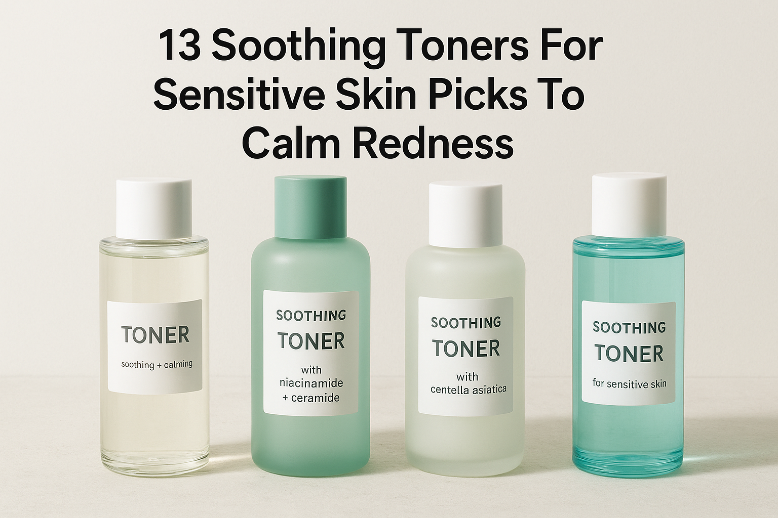 13 Soothing Toner For Sensitive Skin Picks To Calm Redness