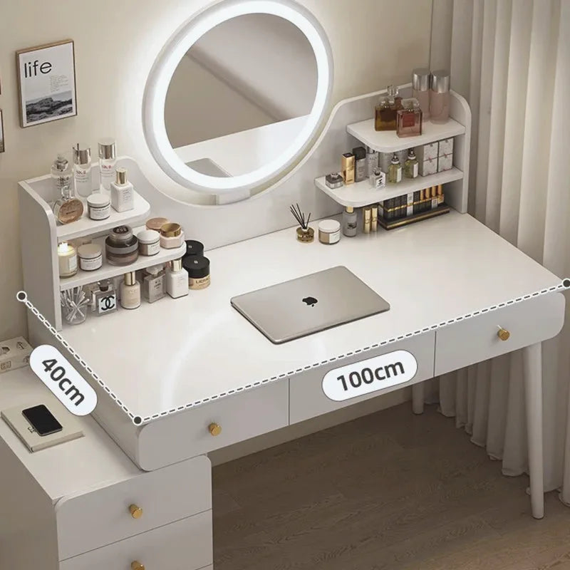 Italian Minimalist Vanity Table — view 3