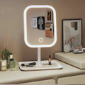 LED Touch Control Desktop Vanity Mirror | Beautifully Within
