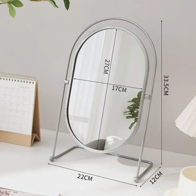 Oval Wall-Mount Vanity Mirror — view 8