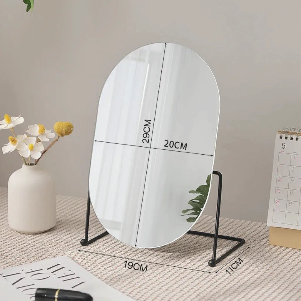 Oval Wall-Mount Vanity Mirror — view 10