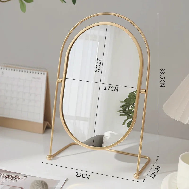 Oval Wall-Mount Vanity Mirror — view 12