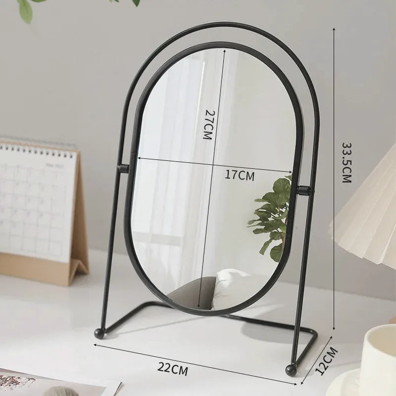 Oval Wall-Mount Vanity Mirror — view 16