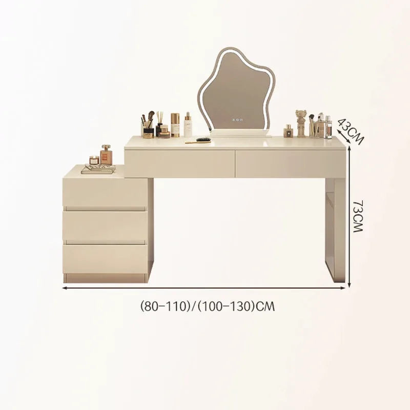 Nordic Vanity Table with Storage — view 2
