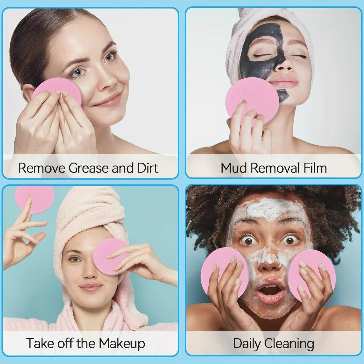 Compressed Facial Sponges (240-Count) — view 3