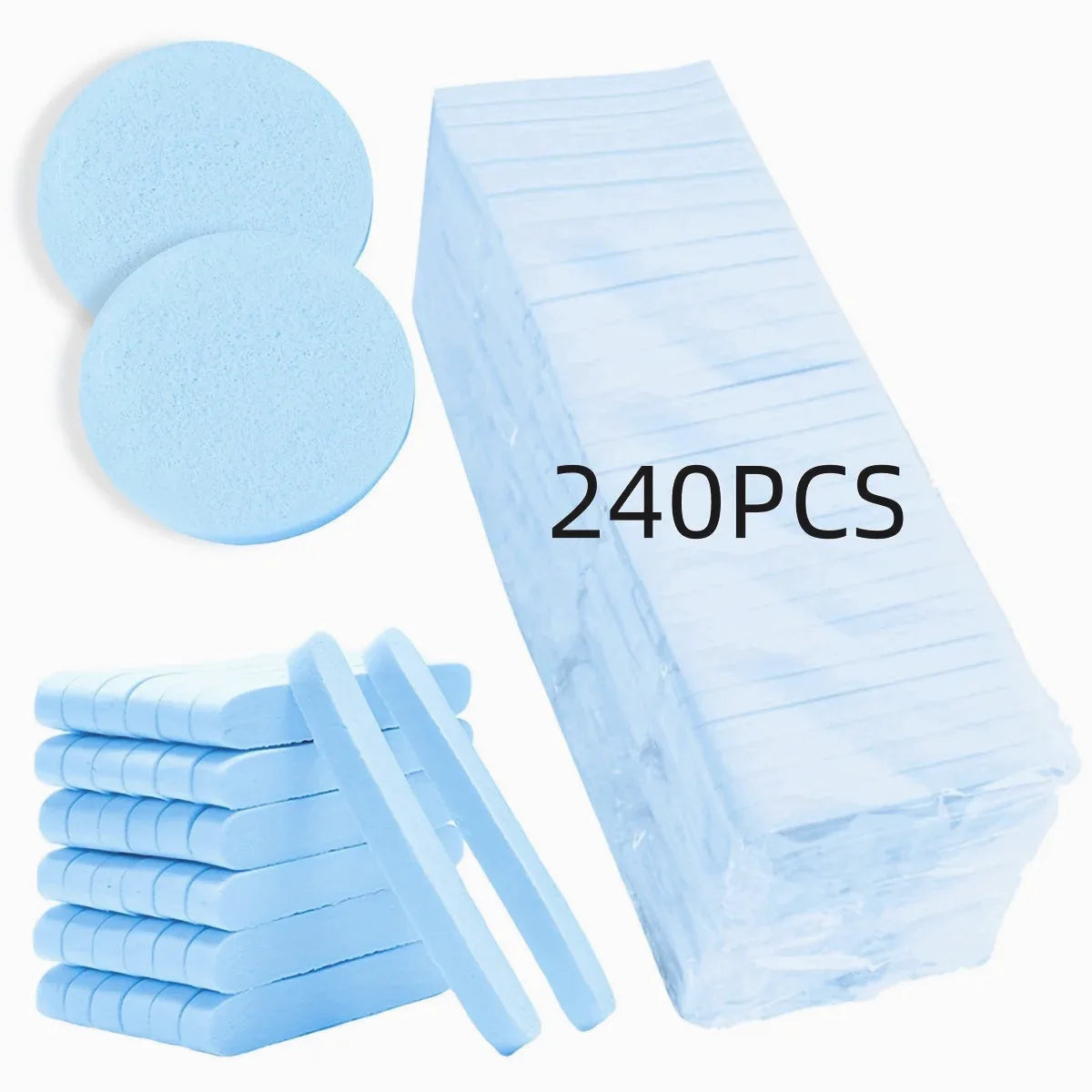 Compressed Facial Sponges (240-Count) — view 9