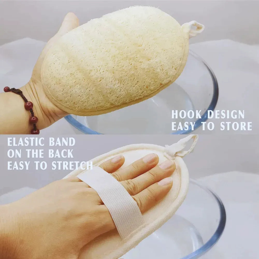Loofah Sponge Bath Towel — view 3