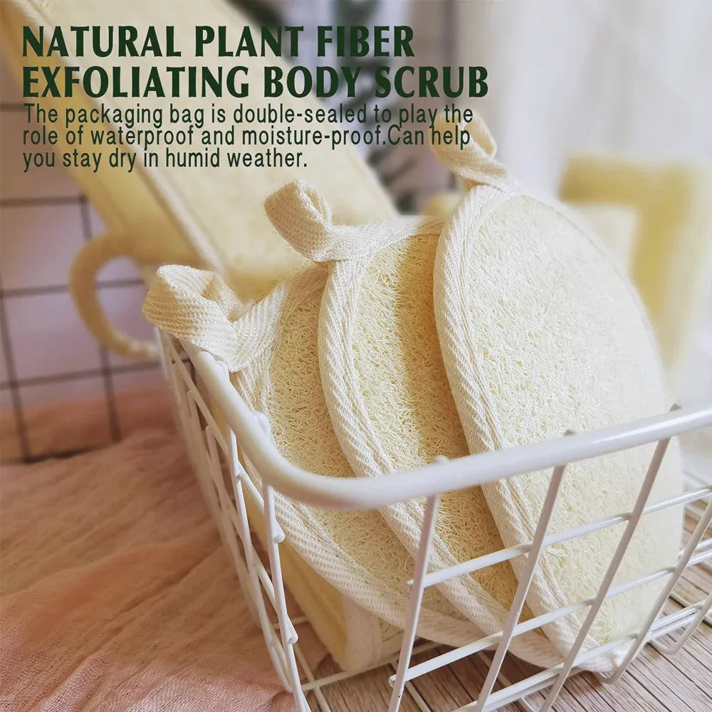 Loofah Sponge Bath Towel — view 5