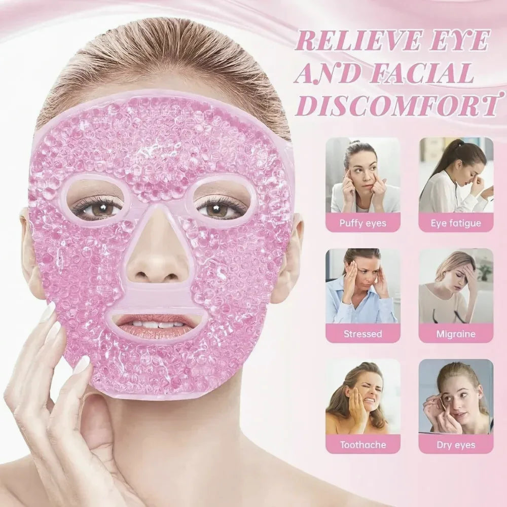 4-Piece Facial Care Set: Gel Mask, Gua Sha & Roller — view 3