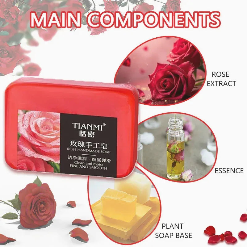 Rose Essential Oil Soap — view 3