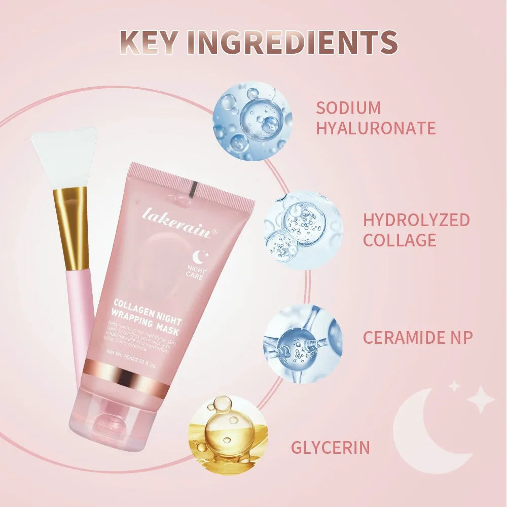 Collagen Wrapping Facial Mask & Brush Set — view 6
