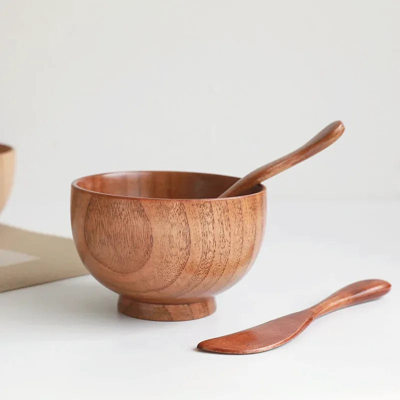 Wooden Facial Mask Mixing Bowl & Spatula Set | Beautifully Within