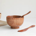 Wooden Facial Mask Mixing Bowl & Spatula Set | Beautifully Within