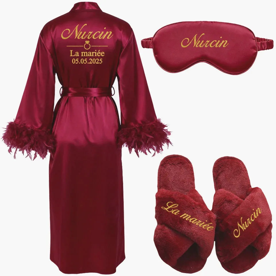 Personalized Bridal Party Robe | Beautifully Within