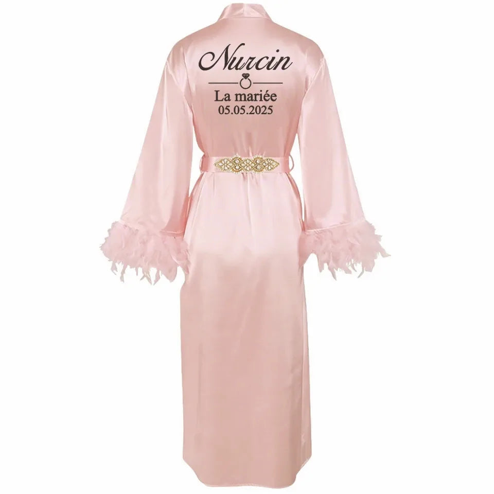Personalized Bridal Party Robe — view 11