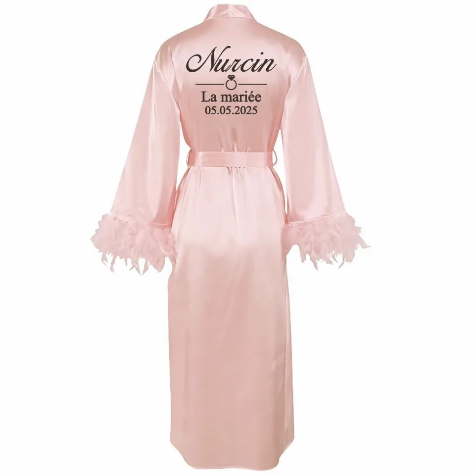 Personalized Bridal Party Robe — view 12