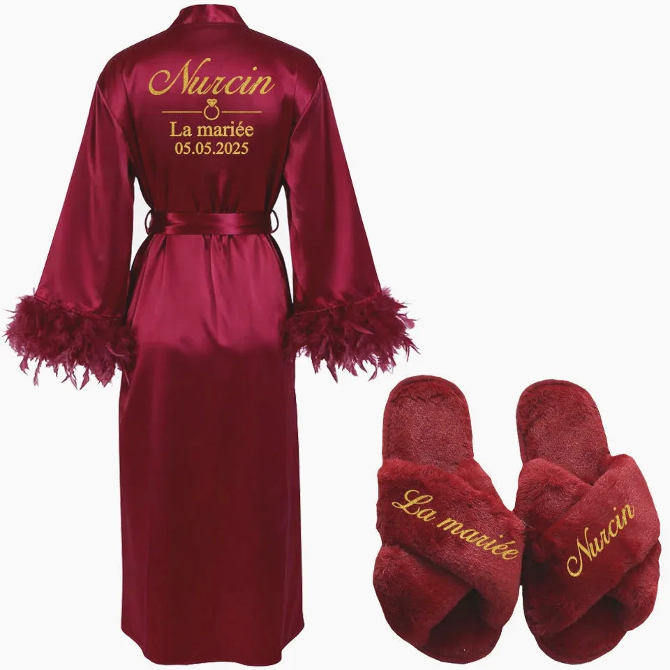 Personalized Bridal Party Robe — view 17