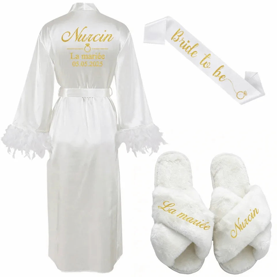 Personalized Bridal Party Robe — view 21