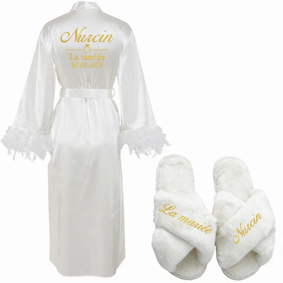 Personalized Bridal Party Robe — view 22