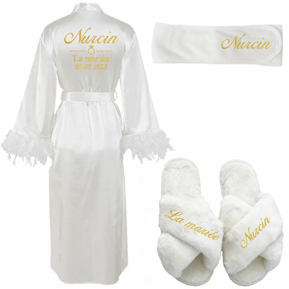 Personalized Bridal Party Robe — view 27