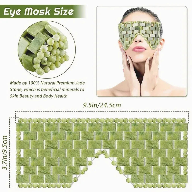 Natural Jade Facial Mask & Eye Cover — view 3