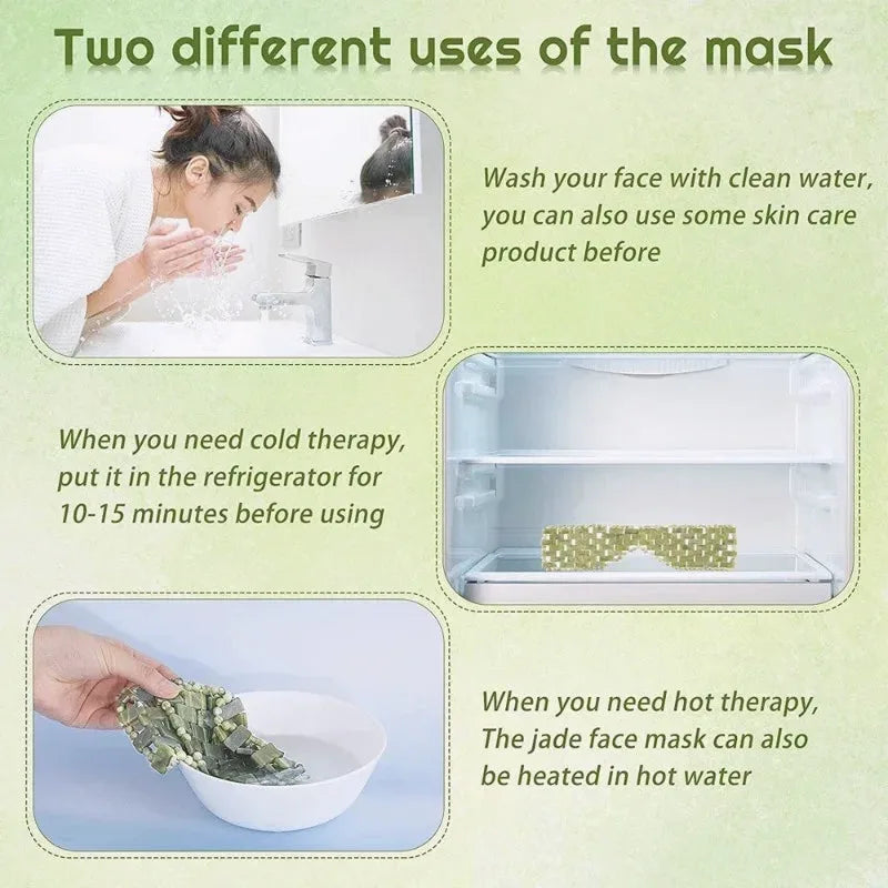 Natural Jade Facial Mask & Eye Cover — view 5