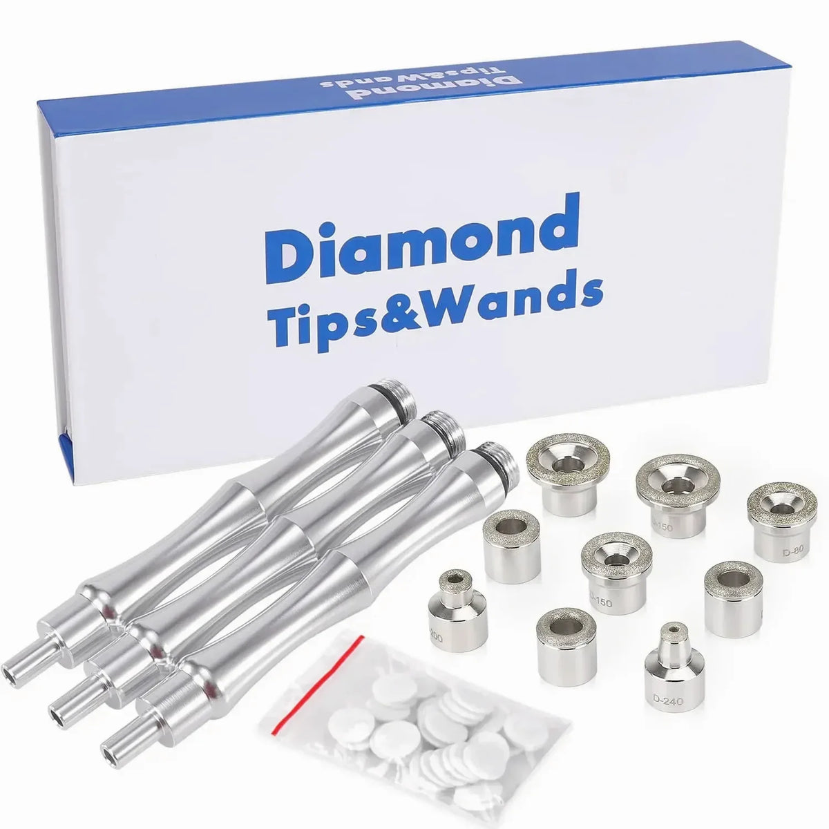 Diamond Microdermabrasion Replacement Tips — Set of 9 | Beautifully Within