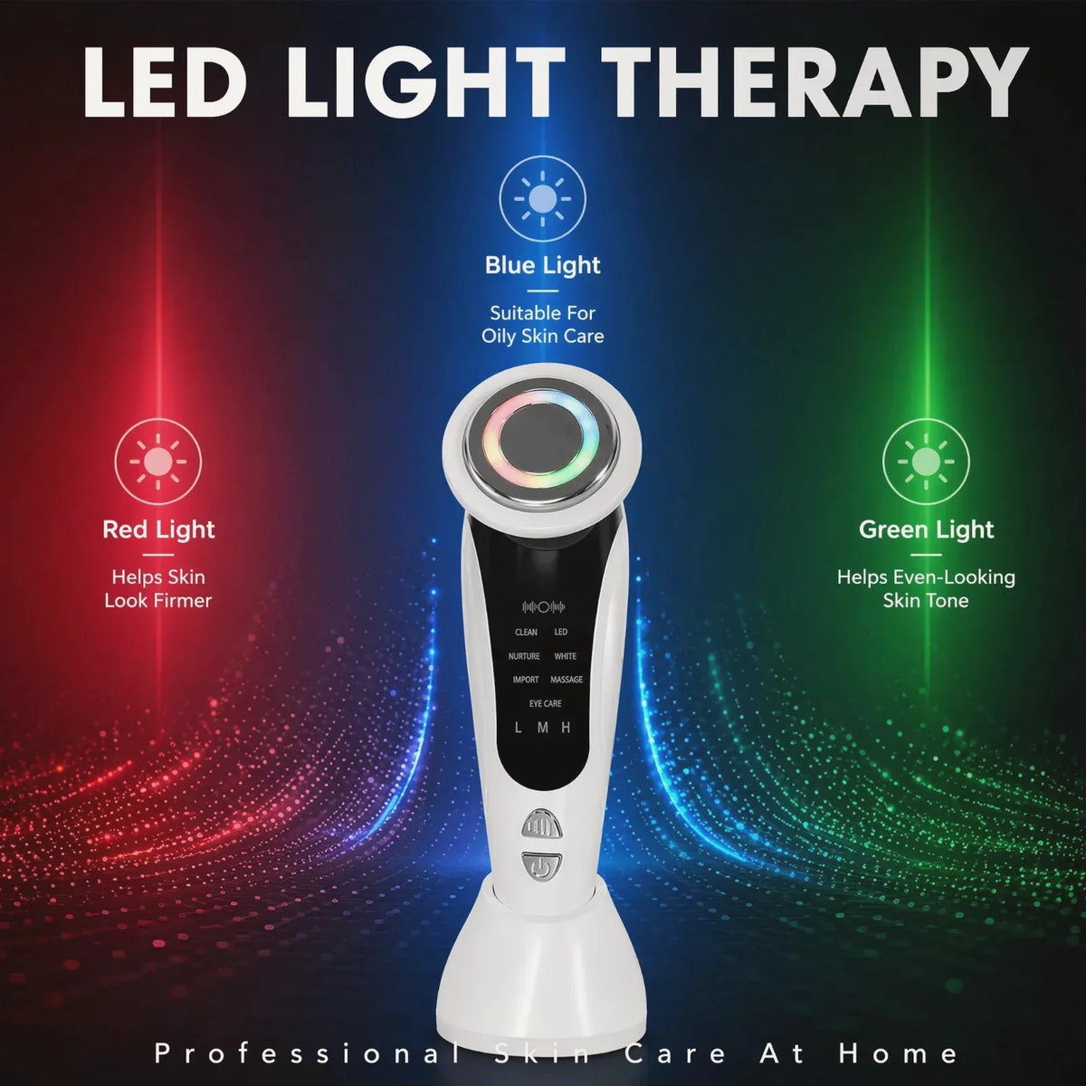 LED Light Therapy Facial Wand — view 4