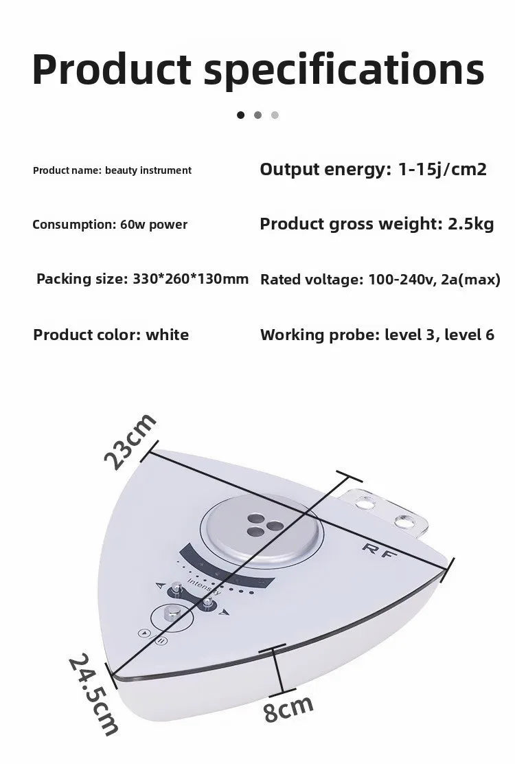 Bipolar RF Facial & Body Sculpting Device — view 6