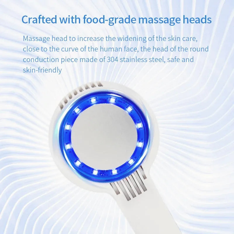 Hot & Cold Facial Hammer with Blue Light Therapy | Beautifully Within