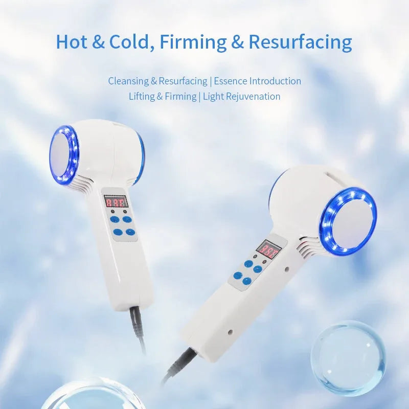 Hot & Cold Facial Hammer with Blue Light Therapy — view 3