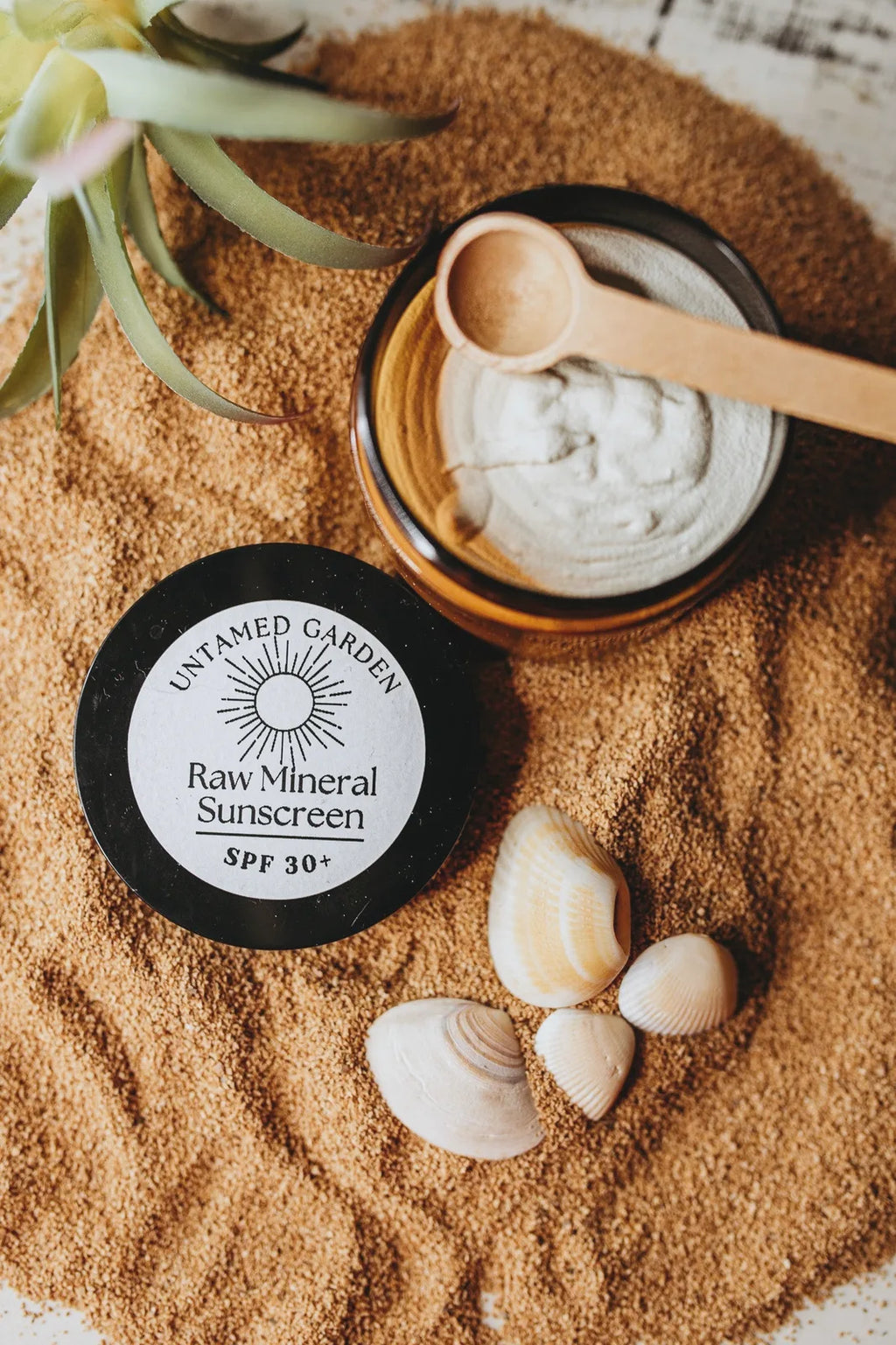 Raw Mineral Sunscreen SPF 30 with Mango & Shea Butter | Beautifully Within