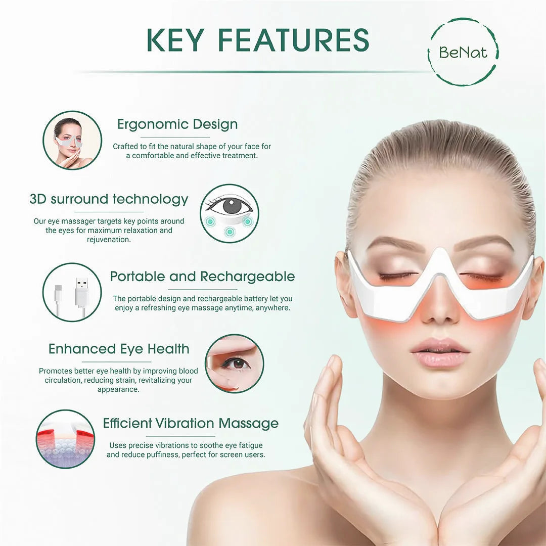 Under Eye Red Light Therapy Massager — view 2