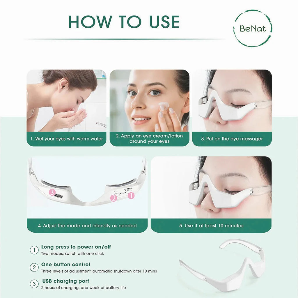 Under Eye Red Light Therapy Massager — view 4