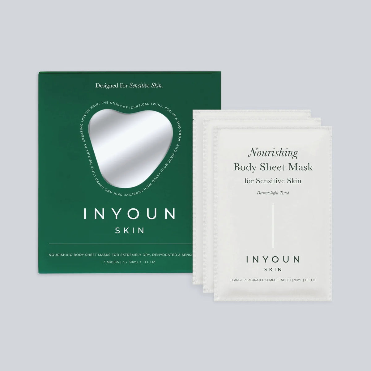 Nourishing Body Sheet Mask Collection — Set of 3 | Beautifully Within