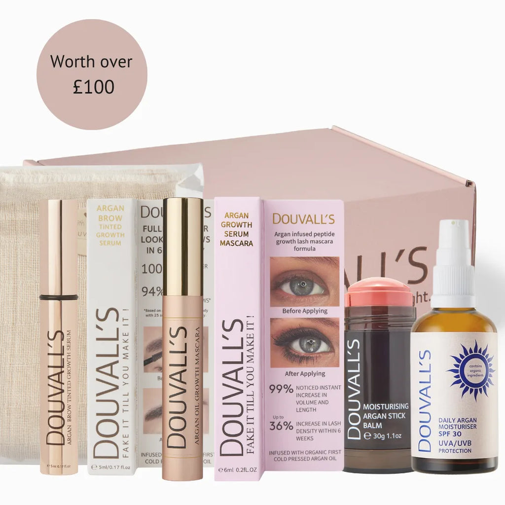 Argan Glow Beauty Box — Complete Five-Piece Collection | Beautifully Within